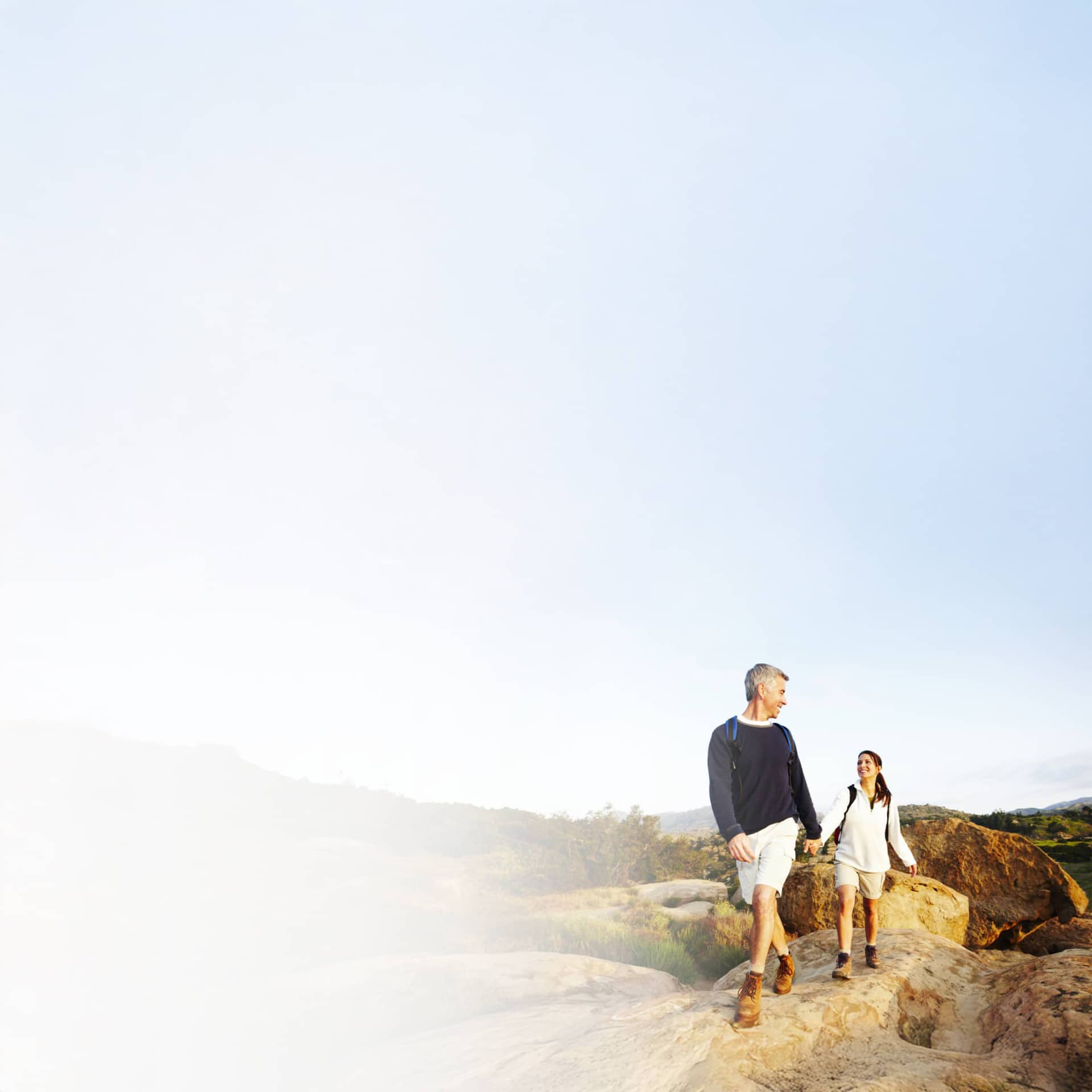 Photo: Couple on a hike