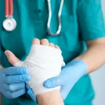 Doctor Examining Hand