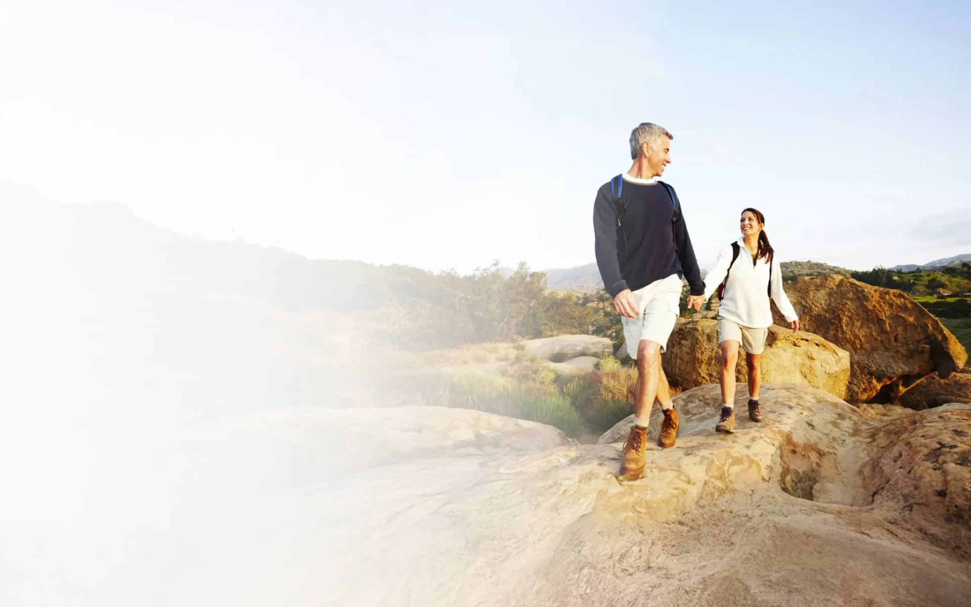 Photo: Couple on a hike
