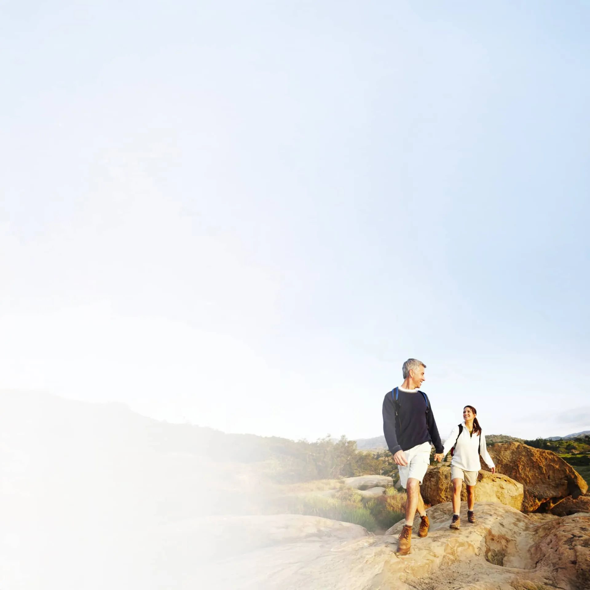 Photo: Couple on a hike