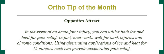 Ortho Tip of the Month: opposites attract